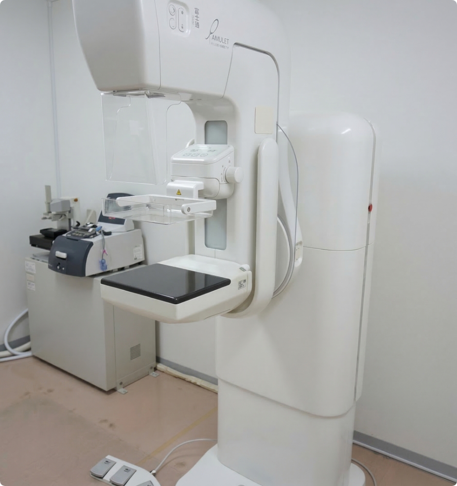 東芝メディカル社製 マンモグラフィ